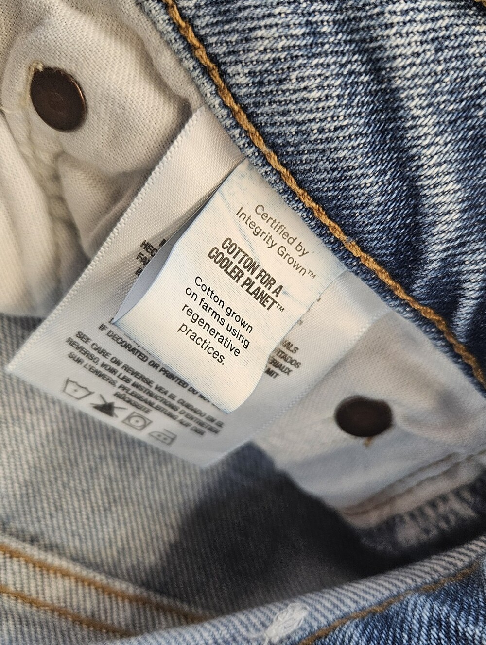 AGOLDE Jeans Womens 25 Blue High Rise Straight Light Wash Faded Denim - Picture 7 of 10